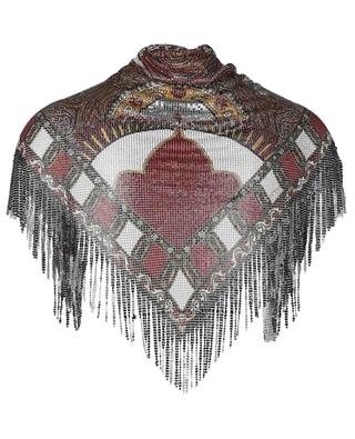 Collier triangulaire esprit foulard à imprimé oriental ETRO