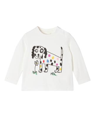 Mädchen Dalmatiner Langarm-T-Shirt STELLA MCCARTNEY KIDS