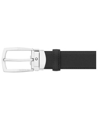 Textured leather belt MONTBLANC