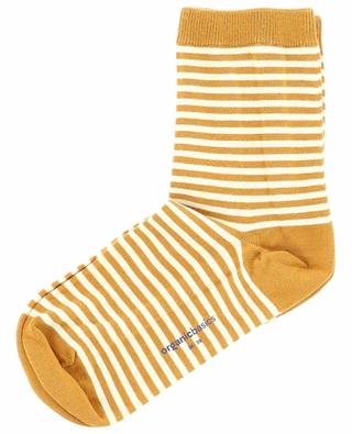Striped cotton socks ORGANIC BASICS
