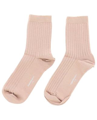 Ribbed cotton socks ORGANIC BASICS