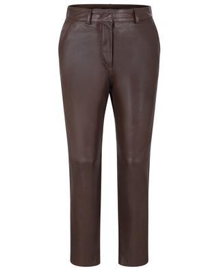 Essen cropped straight-leg nappa leather trousers WEEKEND MAX MARA