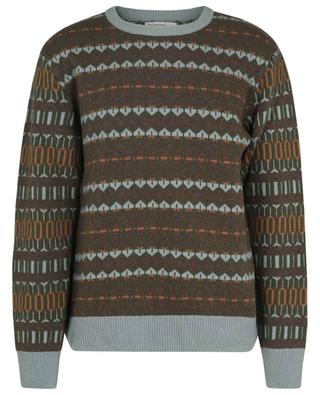 Weiter Jacquard-Pullover Fairisle Loose Fit UNIVERSAL WORKS
