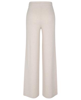 Wool and cashmere knit wide-leg track trousers BARBARA BUI