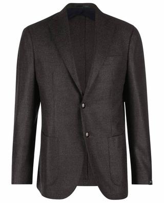 Single-breasted wool and cashmere blazer BARBA