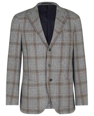 Checked wool suit CARUSO