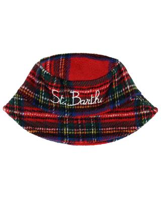 Checked embroidered bucket hat MC2 SAINT BARTH