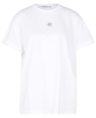 Kurzarm-T-Shirt mit Kristallen Ministar STELLA MCCARTNEY