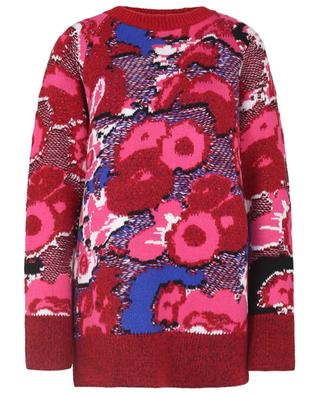 Blüten-Jacquard-Pullover aus Wollmischgarn STELLA MCCARTNEY