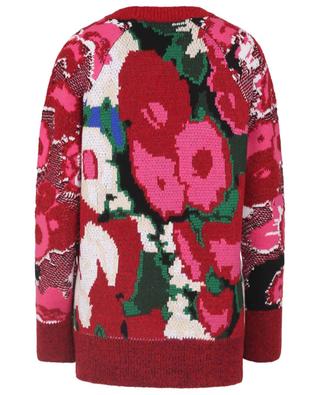 Blüten-Jacquard-Pullover aus Wollmischgarn STELLA MCCARTNEY