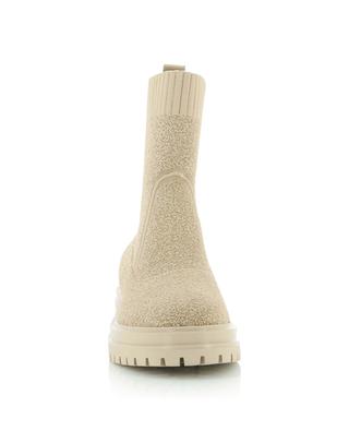 Torrance 45 bouclé knit sock ankle boots GIANVITO ROSSI