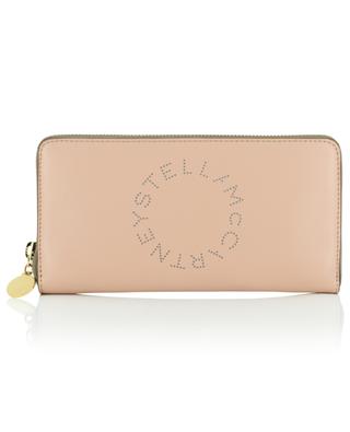 Stella Logo Bicolour large faux leather wallet STELLA MCCARTNEY