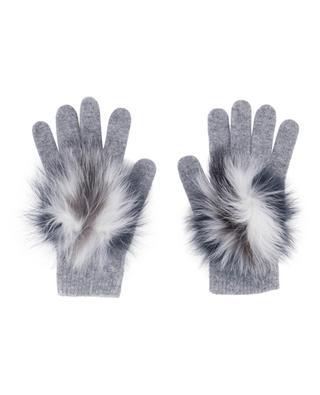 Handschuhe mit Fuchspelz YVES SALOMON