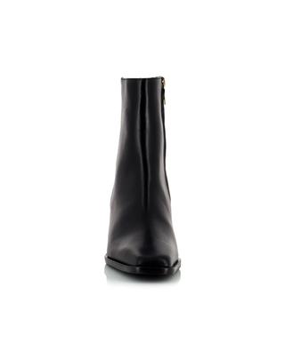 Torina 50 block heeled smooth leather ankle boots ATP ATELIER