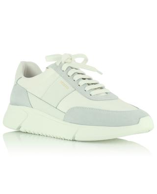 Genesis Vintage Runner white fabric and leather sneakers AXEL ARIGATO