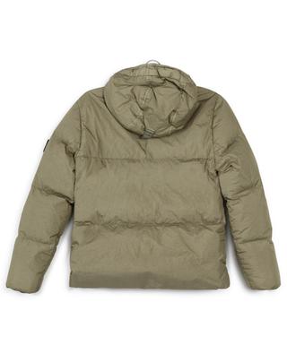 40433 Garment Dyed Crinkle Reps boys' down jacket STONE ISLAND JUNIOR