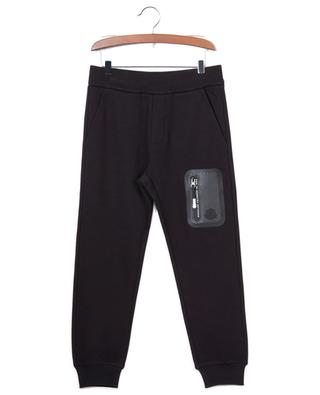 Boys' track trousers with mesh pocket MONCLER