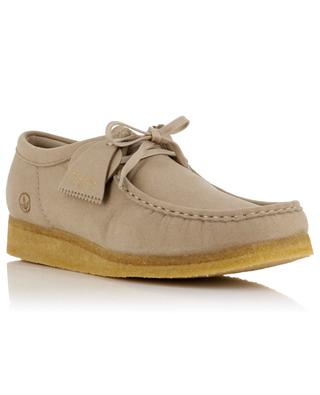Wallabee Vegan lace-up loafers in faux suede CLARKS ORIGINALS