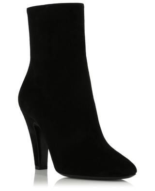 68 95 heeled suede ankle boots SAINT LAURENT PARIS