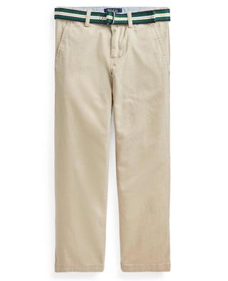 Pantalon slim adolescent avec ceinture POLO RALPH LAUREN