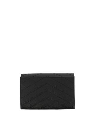 Monogram Small grain de poudre leather wallet SAINT LAURENT PARIS