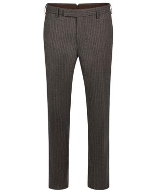 Slim Fit classic striped cotton trousers PT TORINO