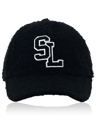 SL bouclé tweed baseball cap SAINT LAURENT PARIS