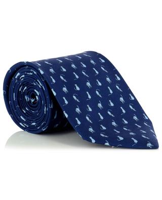 Krawatte und Einstecktuch aus Seide FEFE NAPOLI