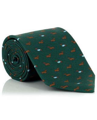Cravate et pochette en soie FEFE NAPOLI