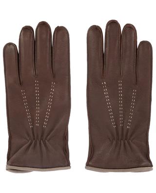 Deerskin and cashmere gloves PIERO RESTELLI