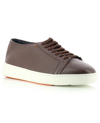 Leather lace-up sneakers SANTONI