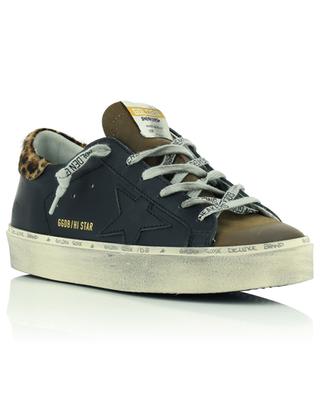 Hi Star platform sneakers with leopard detail GOLDEN GOOSE