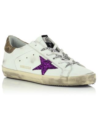 Superstar sneakers with purple star GOLDEN GOOSE