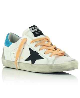 Super-Star sneakers with lizard detail and black star GOLDEN GOOSE