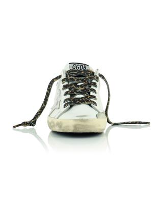 Super-Star low-top sneakers in scuffed leather GOLDEN GOOSE