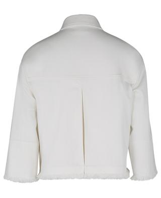 Cotton-blend denim jacket AKRIS PUNTO