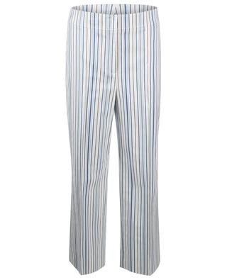 Chieko striped croped wide-leg trousers AKRIS PUNTO