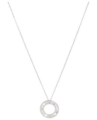 Pulse 20 mm white gold and diamond necklace with pendant DINH VAN