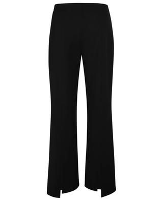 Straight-leg suiting trousers in wool blend twill GANNI