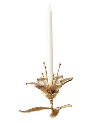 Lily gold-tone candle holder POLS POTTEN