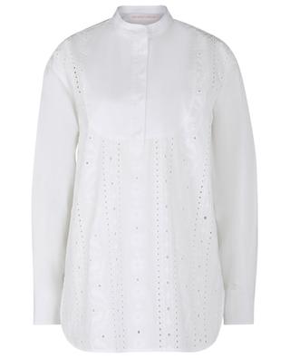 Chemise oversize à plastron et broderies anglaises Tarot SEE BY CHLOE