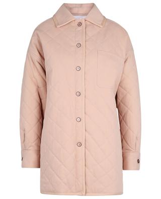 Oversized quilted organic cotton shirt jacket SEE BY CHLOE