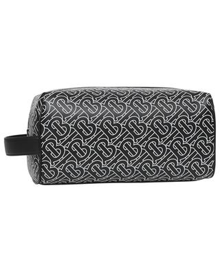 TB Monogram printed leather travel pouch BURBERRY