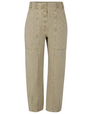 Cambrie straight-leg cotton trousers ULLA JOHNSON