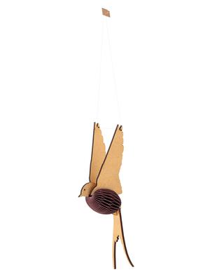 Sagalin bird ornament - H19 BLOOMINGVILLE