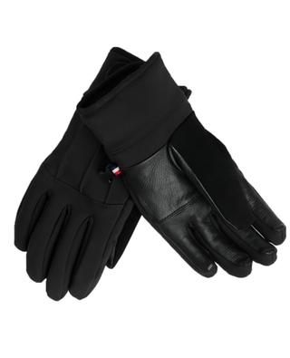 Glacier technical fabric and leather ski gloves CREATIONS FUSALP