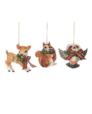 Animals of the forest Christmas tree hangers GOODWILL