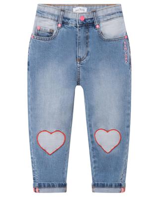 Brooklyn heart detail girls' jeans THE MARC JACOBS