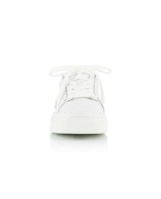 Lauren leather low-top lace-up sneakers CHLOE