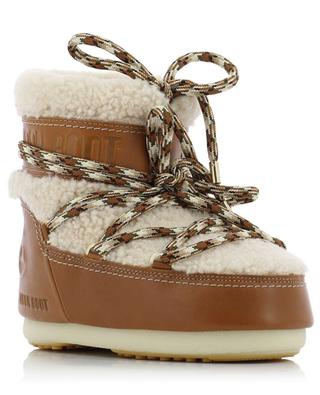 Bottines à lacets en cuir et peau lainée Snow Boots CHLOE